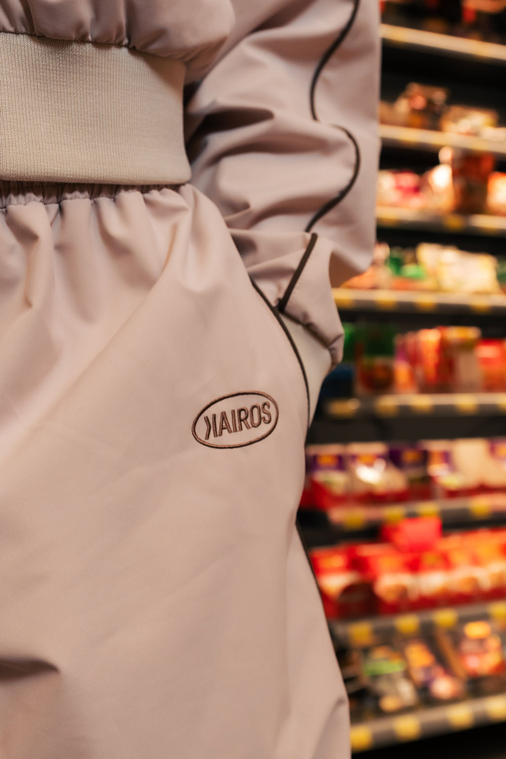 Archive Track Pant - Beige