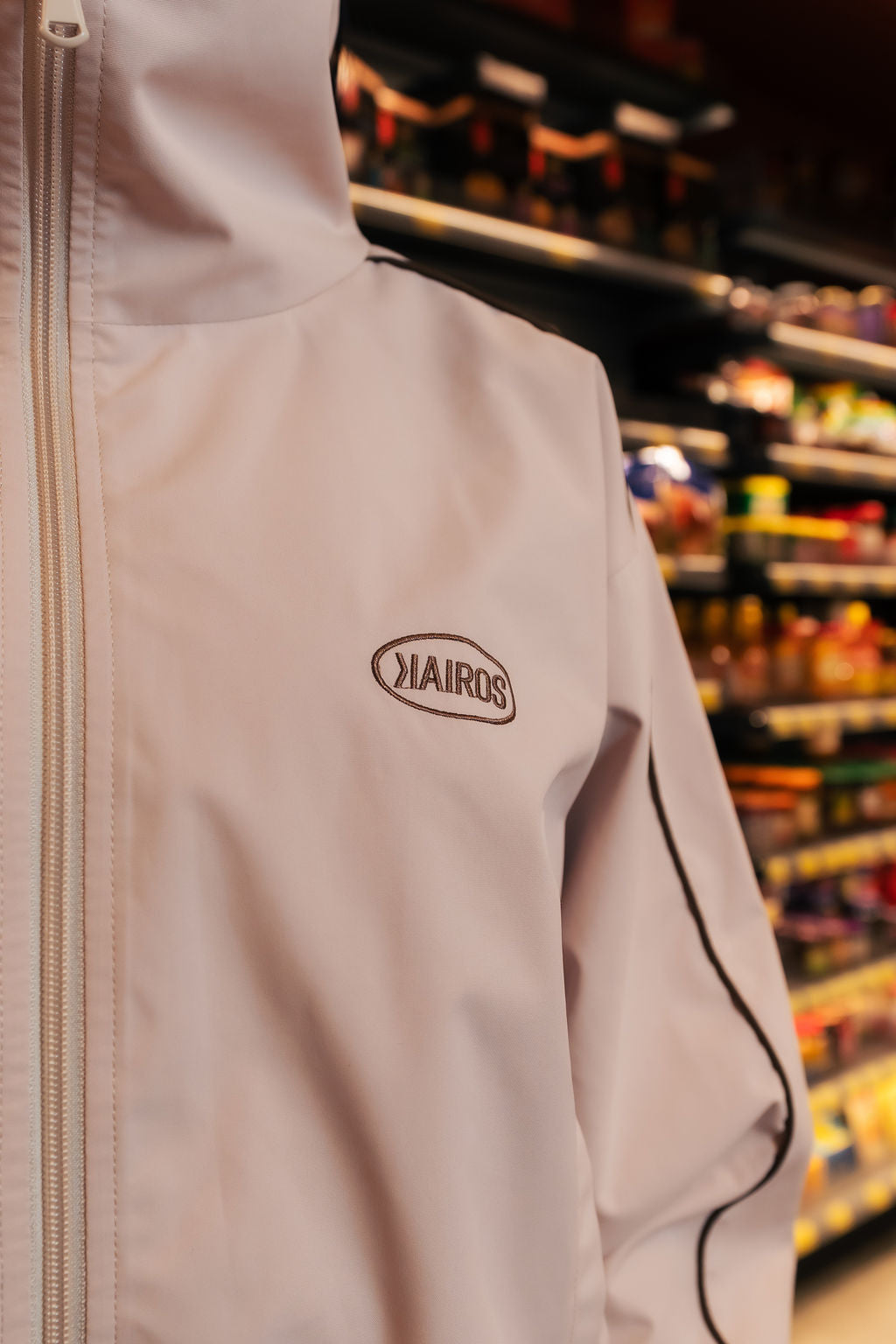 Archive Track Jacket - Beige